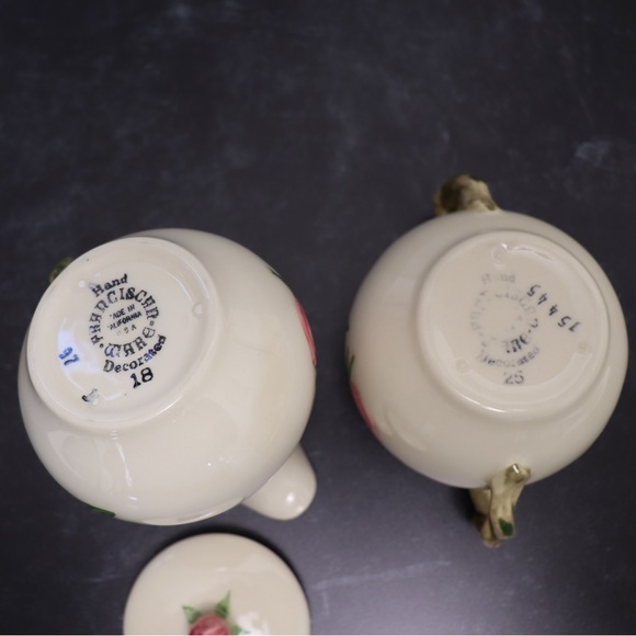 Franciscan Desert Rose Creamer And Sugar Bowl Vintage USA Made - Picture 10 of 10